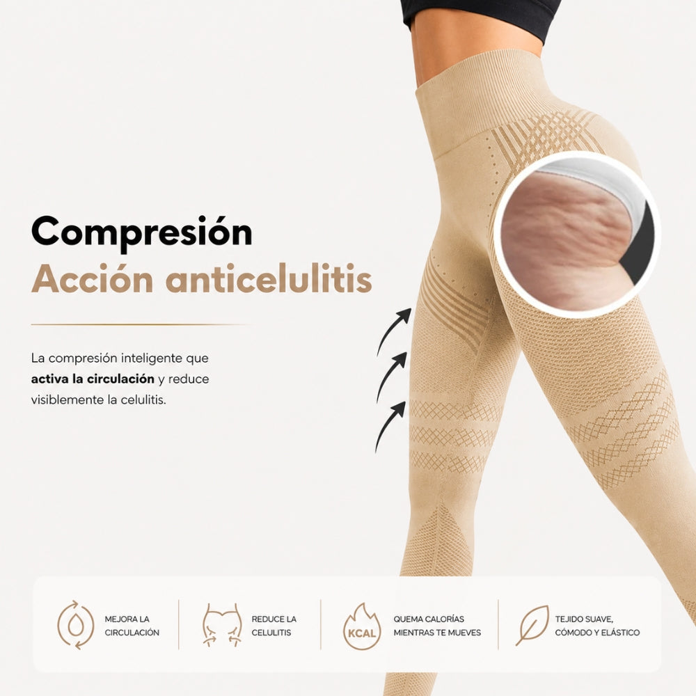 Yume Ato™ Leggings Sculpt 3D — Redefine tu silueta sin esfuerzo